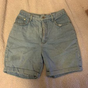 High Waisted Jean Shorts